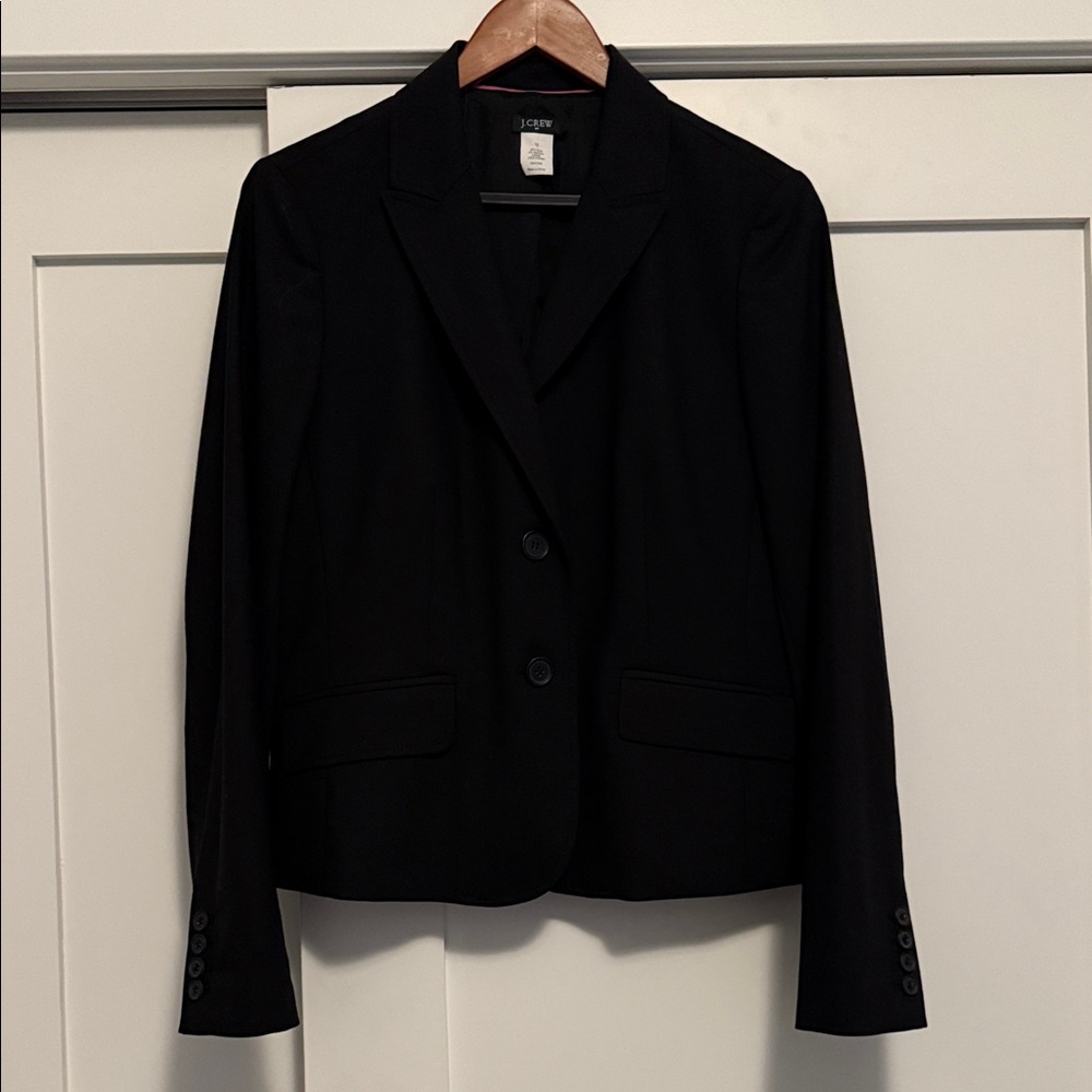 J. Crew Women's Classic Black Blazer